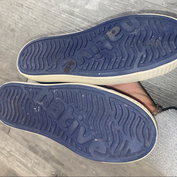 Native Juniper Glitter Mary Jane Blue Sparkly Slip on shoes size c13 - Picture 7 of 7